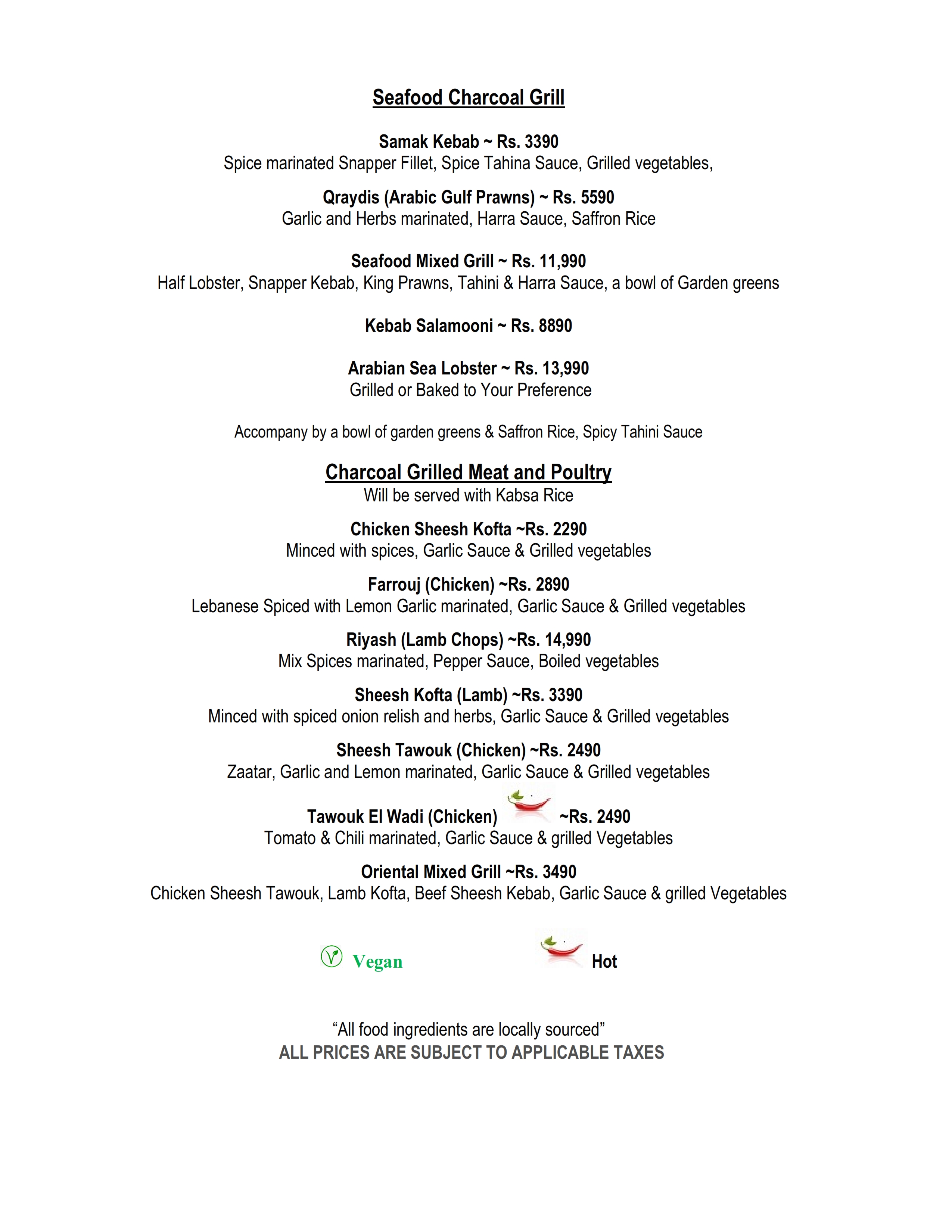 Menu page 4