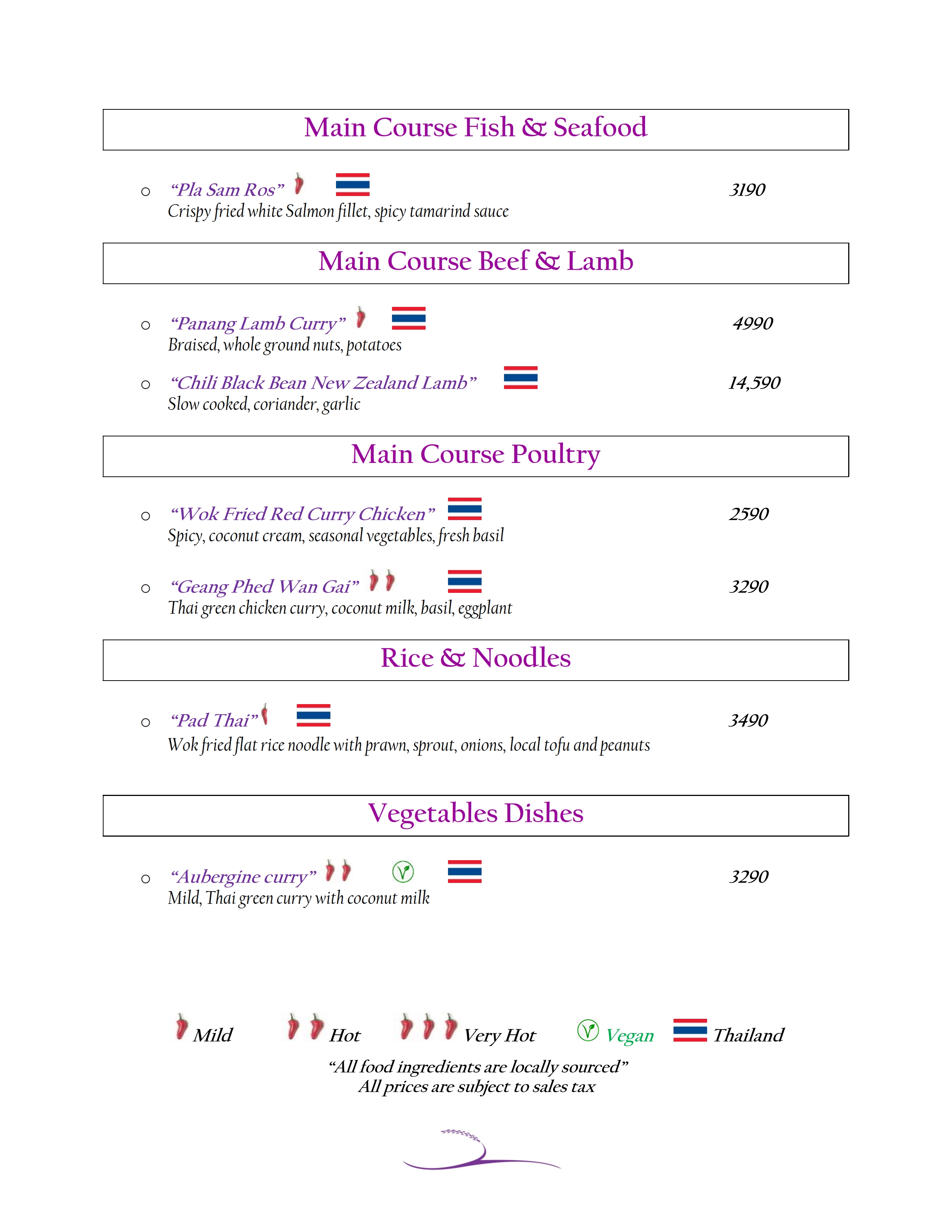 Menu page 4